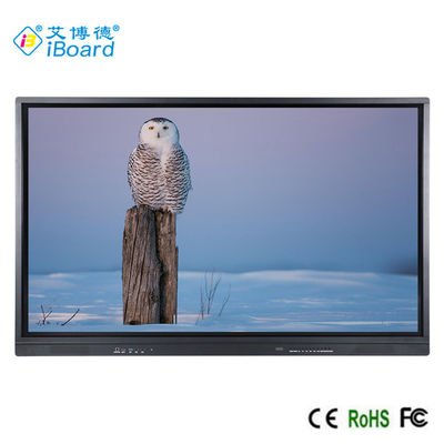 iBoard 75 Inch 50 Touch Points Interaktif Flat Panel Smart Touch Screen Digital Interaktif Whiteboards Smart Board untuk pengajaran sekolah