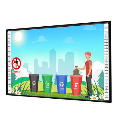 Multi Menulis Inframerah Interaktif Papan Tulis Sertifikat FCC 78 Inch