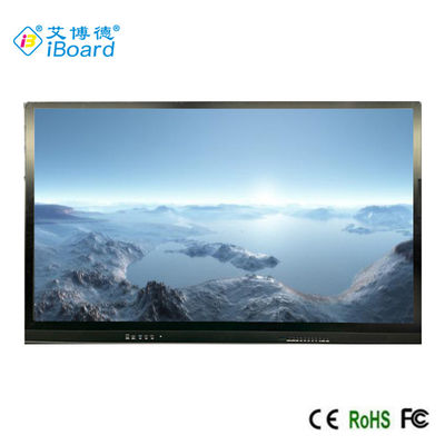 86 Inch All In One Computer Interactive Touch Screen Smart TV Monitor Display Peralatan untuk mengajar dan pertemuan