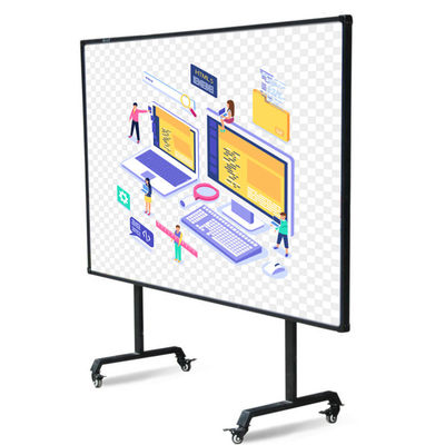 CE 84 inci OEM Interactive Whiteboard Ceramic Nano 78 ~ 120 inci
