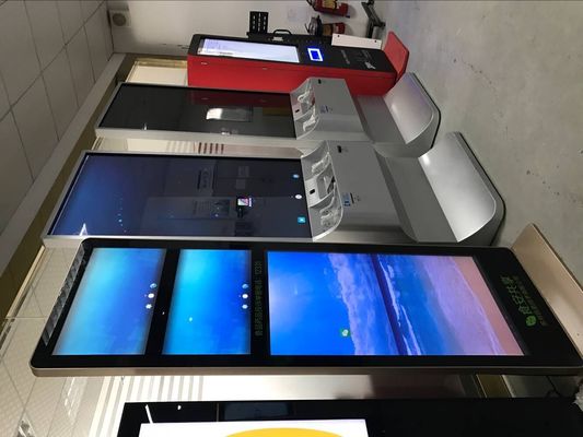 OEM Custom Design Multi Touch Digital Display Kiosk Interactive 10 Touch Points Untuk Mall