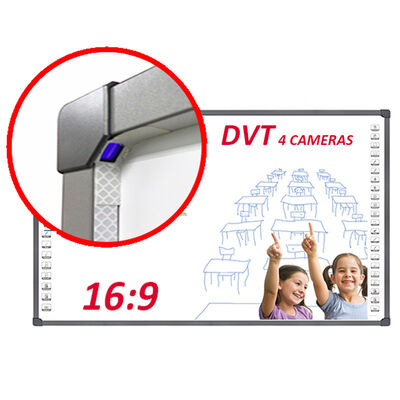 4 Kamera Optical Interactive Whiteboard dengan 10-32 Touch Points Smart Board untuk Kolaborasi Digital yang Ditingkatkan