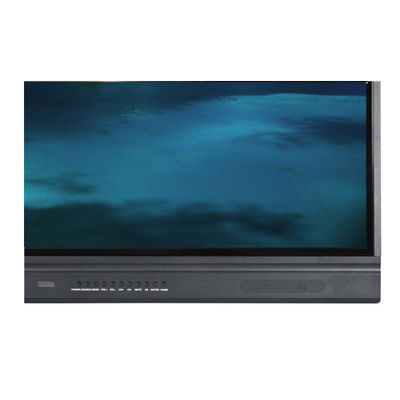 Panel Datar Interaktif 350cd / M2, Papan Cerdas Digital 75 Inch 20 Titik Sentuh