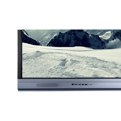 TFT LED 75 '' Monitor Layar Sentuh Interaktif Android 11 Dengan AIO PC, IR Tec, Built In Camara