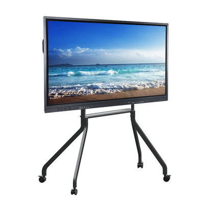 Papan Tulis Interaktif Kelas Sentuh IR, Papan Cerdas 4K 75 Inci 2+16G