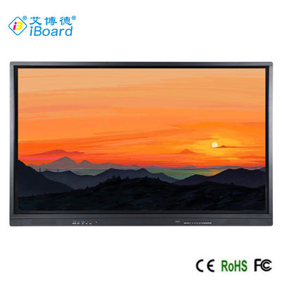Versi Terbaru Android 11 86 Inch iBoard Interactive Multi Touch LED Screen 4K Display
