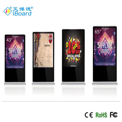 OEM Custom Design Multi Touch Digital Display Kiosk Interactive 10 Touch Points Untuk Mall