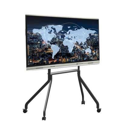 Papan Tulis Layar Sentuh Interaktif 75 Inch 1651x929mm, Android8.0, Hitam dan Perak