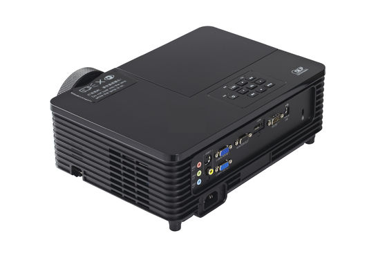 Harga Murah Portable Short Throw Laser Lamp Projector 3200lm Ukuran 30''-300'' Dengan Warna Hitam