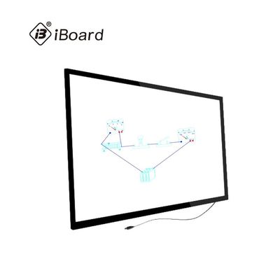 32 ''Inframerah USB Multi Touch Screen Panel Konversi Bingkai Overlay Untuk Layar Cermin