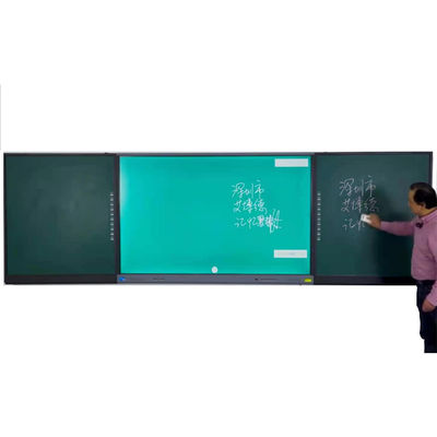 75 86 inci 4K Peralatan Pendidikan Layar sentuh Terbaik Smart Board Interconnected LCD Smart Blackboard