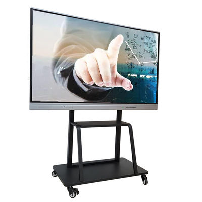 20Touch Point 75 Inch LCD Smart Board Untuk Solusi Sentuh Interaktif Dalam Konferensi Kantor Sekolah Panel datar interaktif