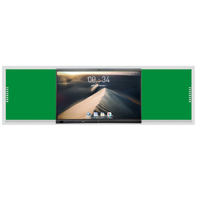 Smart Blackboard 75-98 Inch Smart TV Monitor Whiteboard Flat Panel dengan HDMI dan USB untuk Pembelajaran Universitas