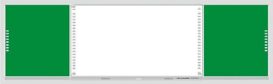 Smart Blackboard Infrared Pendidikan Green Board Interaktif Whiteboard Dengan Proyektor Untuk Sekolah