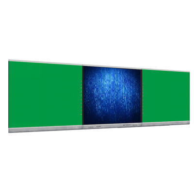 86 ''Intelligent Smart Recordable Blackboard Green Board 4000:1 LED Android 9.0 350cd/m2 Papan Interkoneksi