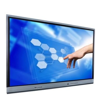 32 Touch Smart Board Interactive Display 3840 * 2160 Untuk Pendidikan