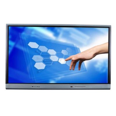 32 Touch Smart Board Interactive Display 3840 * 2160 Untuk Pendidikan