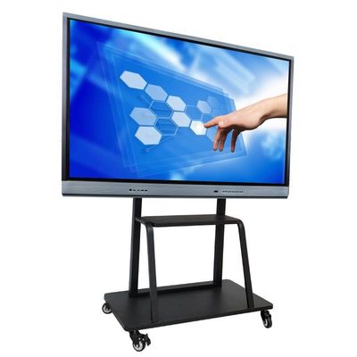 32 Touch Smart Board Interactive Display 3840 * 2160 Untuk Pendidikan
