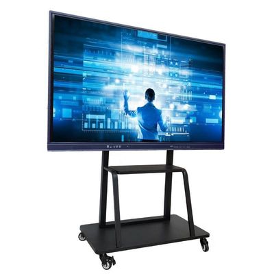 20 titik Tampilan Multi Touch Interaktif 4k untuk pelatihan