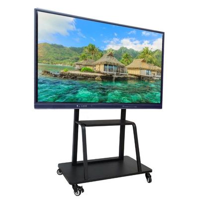 3840 * 2160 Panel LCD LED Papan Tulis Interaktif Untuk Bisnis