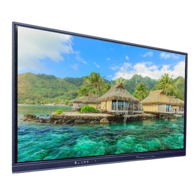 3840 * 2160 Panel LCD LED Papan Tulis Interaktif Untuk Bisnis