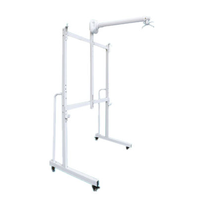 100kg Load Interactive Whiteboard Stand Carbon Steel 120 Inches berguna, mudah dipasang