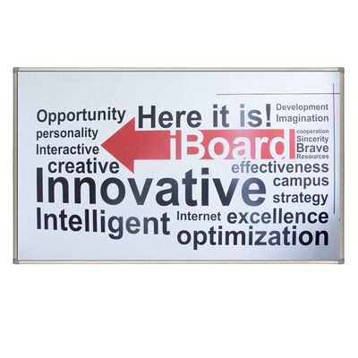 120 Inch Interactive Whiteboard dengan Infrared Touch and Gesture Recognition untuk Pendidikan dan Bisnis