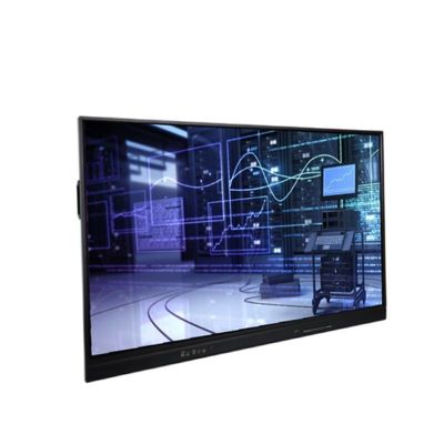 Papan Tulis Interaktif 32G 75 Inch Untuk Mengajar 10 Titik Sentuh