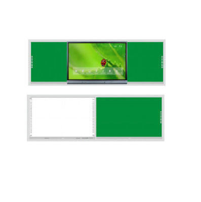 Smart Blackboard 75-98 Inch Smart TV Monitor Whiteboard Flat Panel dengan HDMI dan USB untuk Pembelajaran Universitas