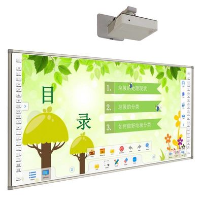 USB3.0 Interactive Menampilkan Kelas, Papan Kelas Layar Sentuh 96 ''