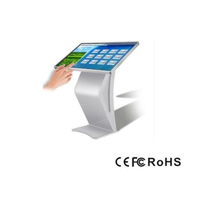 Tampilan Kios LED, Mesin Periklanan Digital Signage Interaktif CE 10 Layar Titik Sentuh