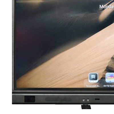 65 Panel Datar Interaktif Android 11 Tampilan layar sentuh dengan Kamera & Mikrofon