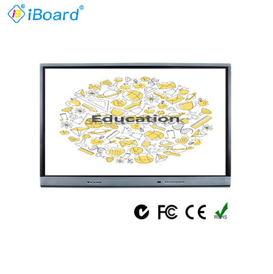 Sentuhan Inframerah 350cd / m2 Papan LED Interaktif 65 Inch FCC CB CCC