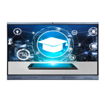 55 Inch 65 Inch 75 Inch 86 Inch LED Smart Screen Interaktif Flat Panel Online Untuk Kelas