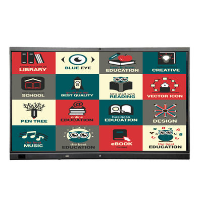 86 Inch Android 11 Interactive Multi Touch Whiteboard Smart board IFPD IWB untuk kantor kelas