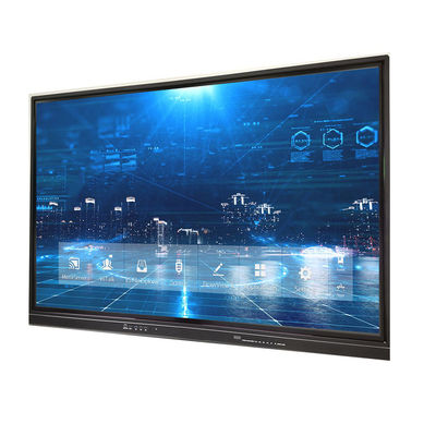55 65 75 86 Inci Wifi OPS IR Interactive Whiteboard Tempered Glass