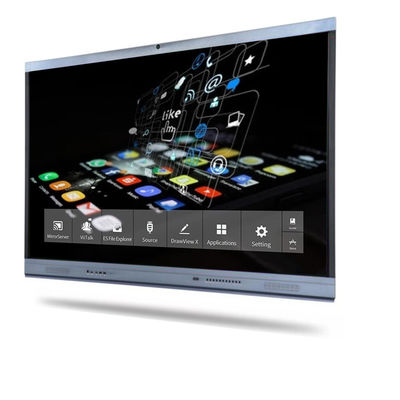 Kamera 4K Multi Touch Whiteboard 65 Inch HDMI OUT Alat Anotasi