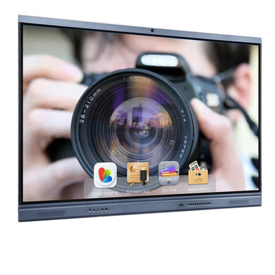 86 Inch Android OS LED Interactive Whiteboard Portabel 32G EMMC