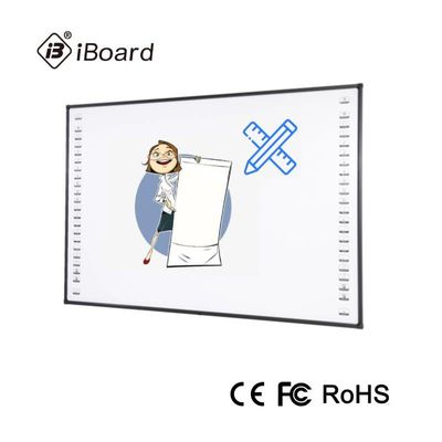 Nano Ceramic 82 Inch Interactive Digital Whiteboard Papan Tulis Sentuh Inframerah