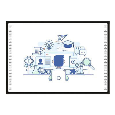 89" Papan Tulis Interaktif Inframerah Digital Interactive Smart Board Untuk Kantor