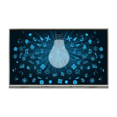 65 LCD Smart board Papan Tulis Interaktif Layar Sentuh Android 11 4K dengan USB-C