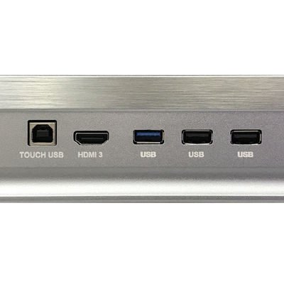 65 LCD Smart board Papan Tulis Interaktif Layar Sentuh Android 11 4K dengan USB-C