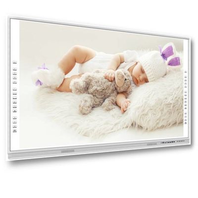 All In One Interactive Whiteboard 92 100 Inch Inframerah 10 Poin