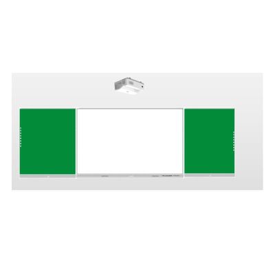 75 86 Inch Intelligent Blackboard Multi Finger Interactive Touch Side Bar Board Untuk Ruang Kelas