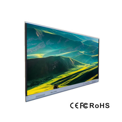 55 ''IR Interactive Touch Panel Digital Board 4K HD Multifungsi Android 11.0 Tampilan Layar Sentuh TV