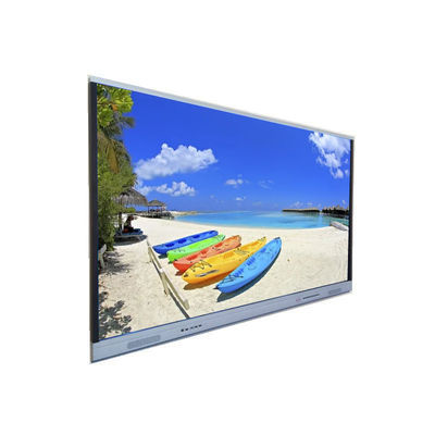 350cd/M2 Interactive Flat Panel Digital Board 65 Inch 20 Titik Sentuh
