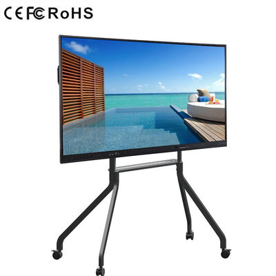 iBoard Layar Lebar Bingkai Aluminium Papan Tulis Interaktif Inframerah Panel Interaktif 86 inci 4k