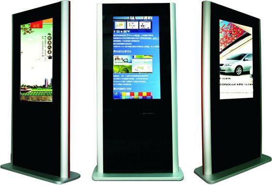 Desain Baru Multi Touch A type LCD Panel Led Digital Display Kiosk Touch Screen Kiosk untuk Periklanan