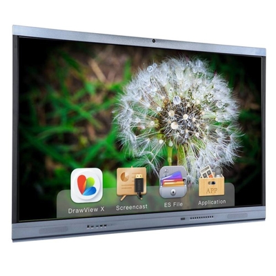 Android 11 IR Interactive Whiteboard 65 75 86 inch YL Series Flat Panel Display Port USB OTA Multi Titik Sentuh Untuk Anak-anak