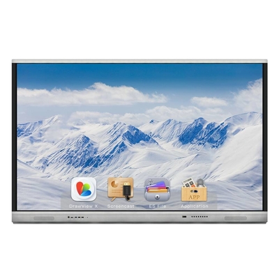 XP Series Interactive Flat Panel Android 11 Multi Finger Touch Wireless Sharing Annotation OPS Opsional Untuk Anak-anak Sekolah